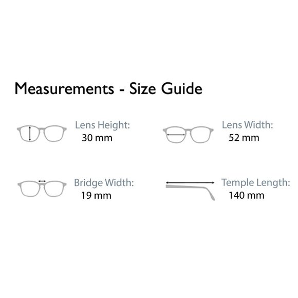 EasyClip Polarized Clip-on 1/2 Rim Eyeglasses Iridescent Bronze Silver 52-19-140 - Picture 14 of 15